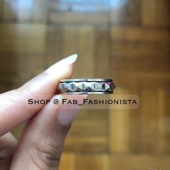 Sterling Silver Spinner Ring Anxiety - Picture 9 of 9